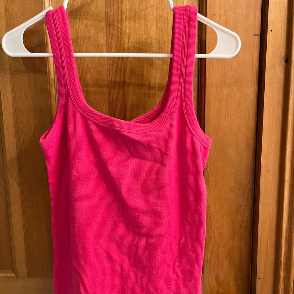 Hollister Vibrant Pink Tank Top
